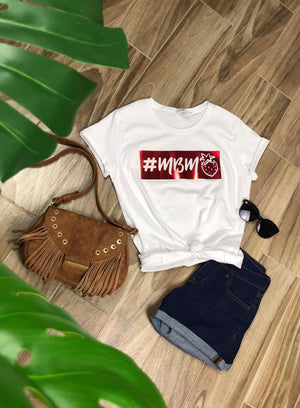 MBM T-SHIRT WITH METAL PRINT